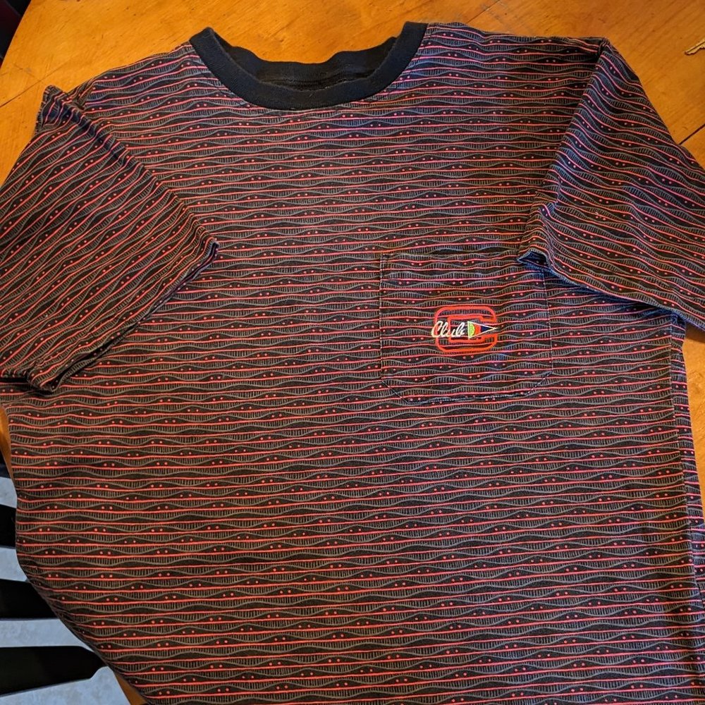 L Vintage 90s Club T-shirt